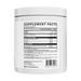 Nutrex creatine for women supplement container in the peach mango flavor with a label displaying 'Supplement Facts' on a white background