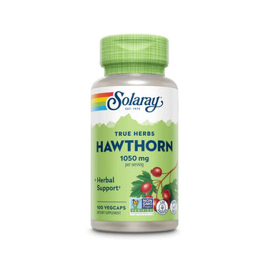  Solaray Hawthorn Berries 1050mg 100 Caps 