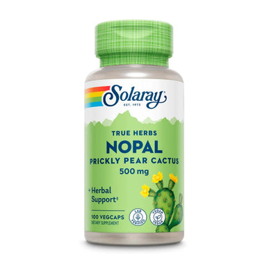  Solaray Nopal Prickly Pear 500mg 100 Caps 