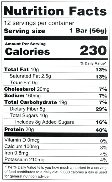  Beverly International UMP Protein Bars 12 Box 