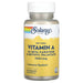  Solaray Emulsified Dry Vitamin A 25,0000 IU 60 Caps 