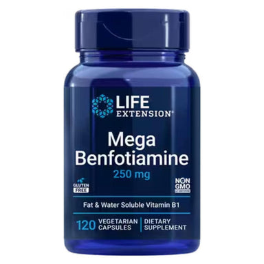  Life Extension Mega Benfotiamine 250mg 120 Vegecaps 