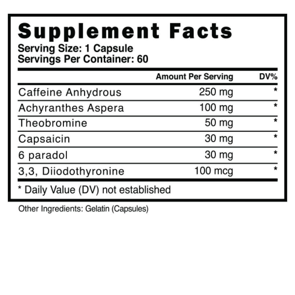  Blackstone Labs Paraburn 60 Capsules (Was Cobra 6P) 