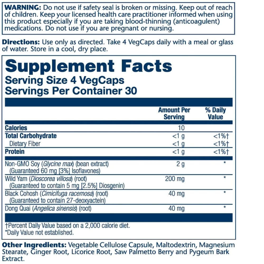  Solaray PhytoEstrogen 120 caps 