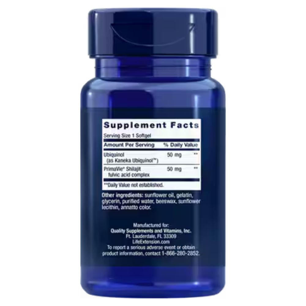  Life Extension Super Ubiquinol CoQ10 50mg 30 Softgels 