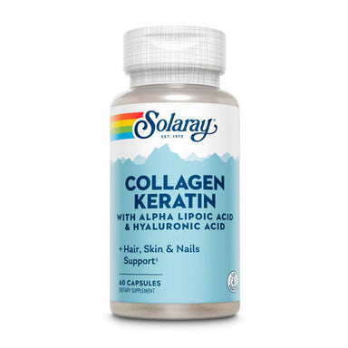  Solaray Collagen Keratin 60 Capsules 