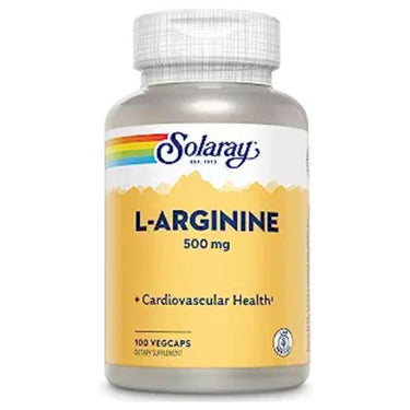  Solaray L-Arginine 500mg 100 Caps 
