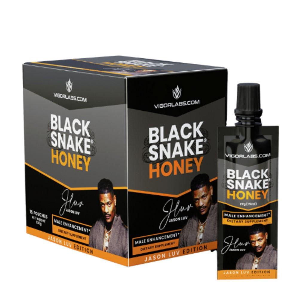  Vigor Labs Black Snake Honey 15 Pounches (JASON LUV EDITION) 