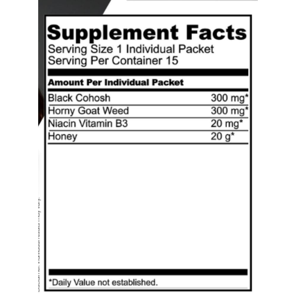  Vigor Labs Black Snake Honey 15 Pounches (JASON LUV EDITION) 