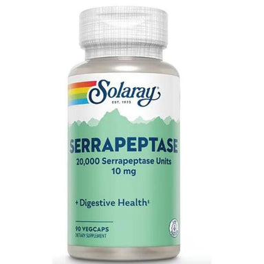  Solaray Serrapeptase 90 Vegi Caps 