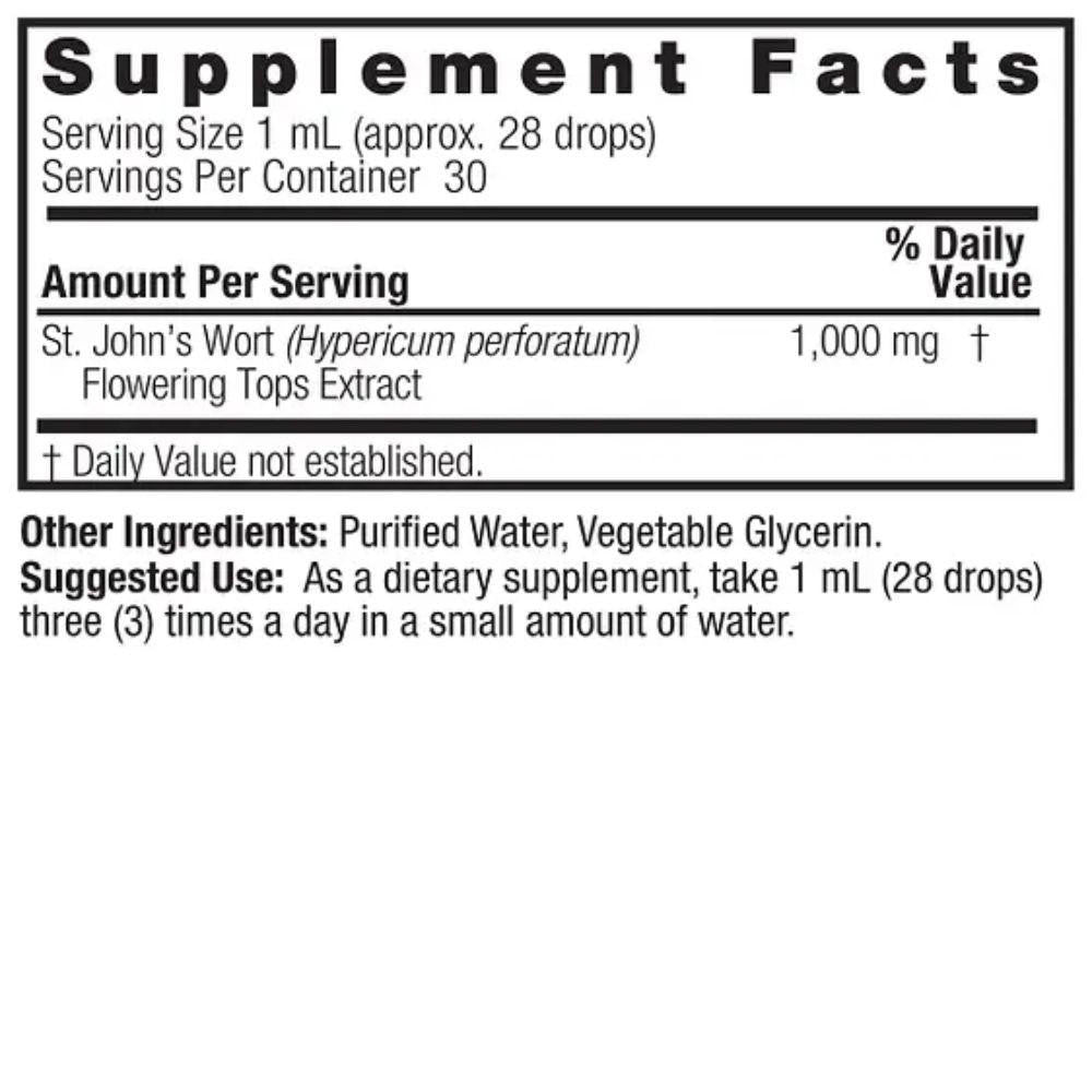  Nature's Answer St Johns Wort 1oz 
