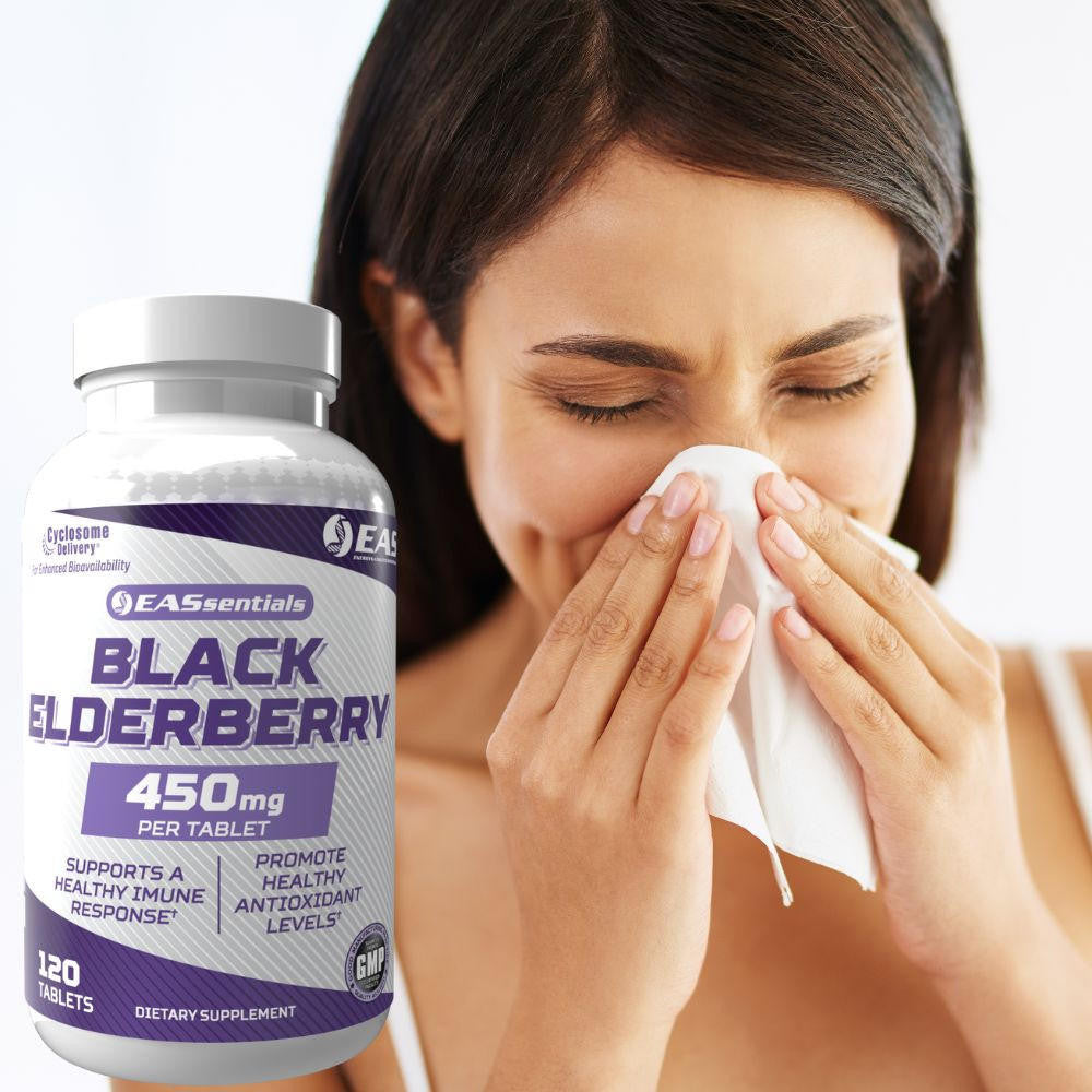  EAS Black Elderberry 120 Tablets 