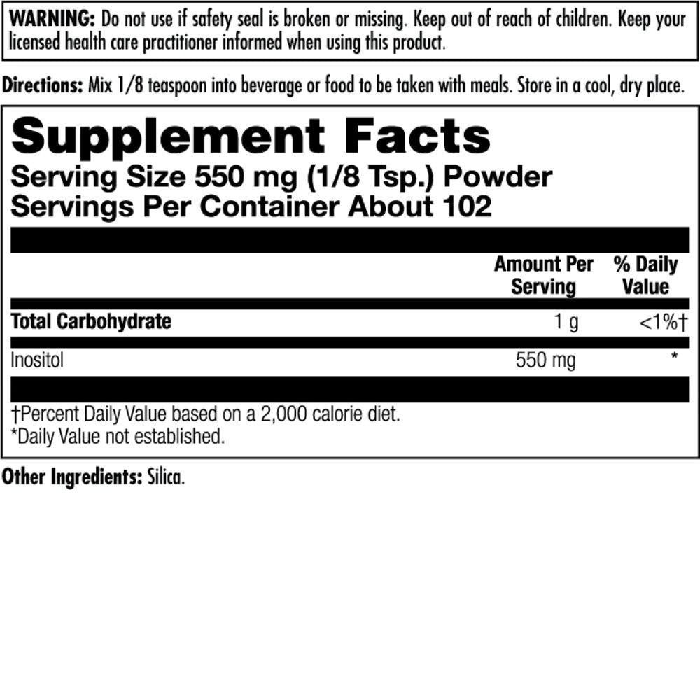 Kal KAL INOSITOL POWDER 550mg 2oz 