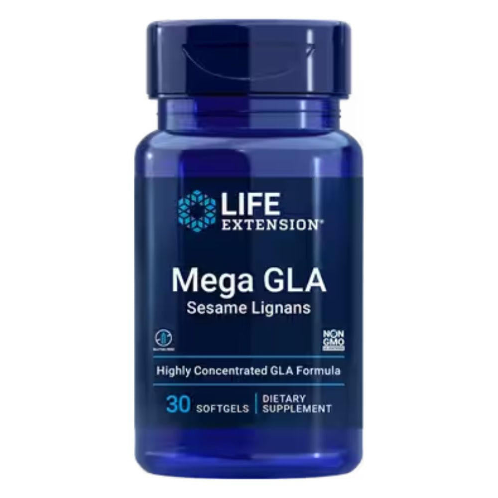  Life Extension Mega GLA with Sesame Lignans 30 Softgels 