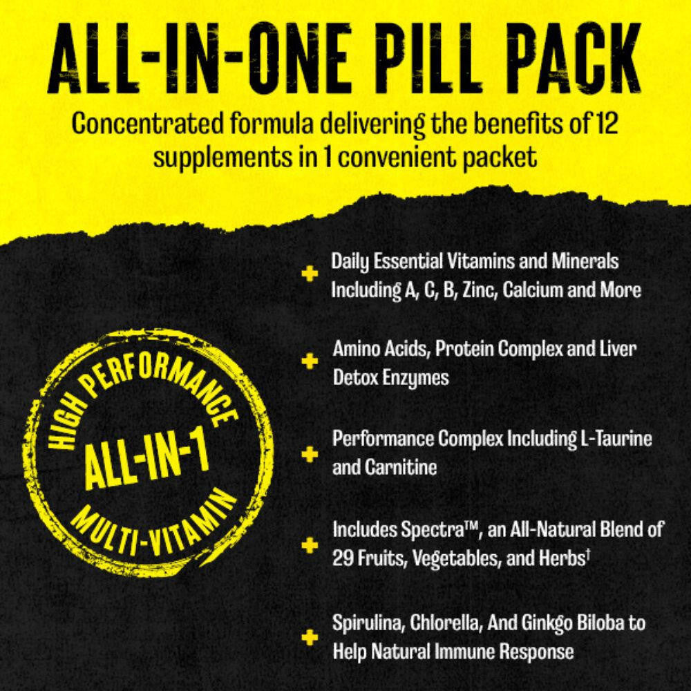  Universal Nutrition Animal Pak 44 Packs 