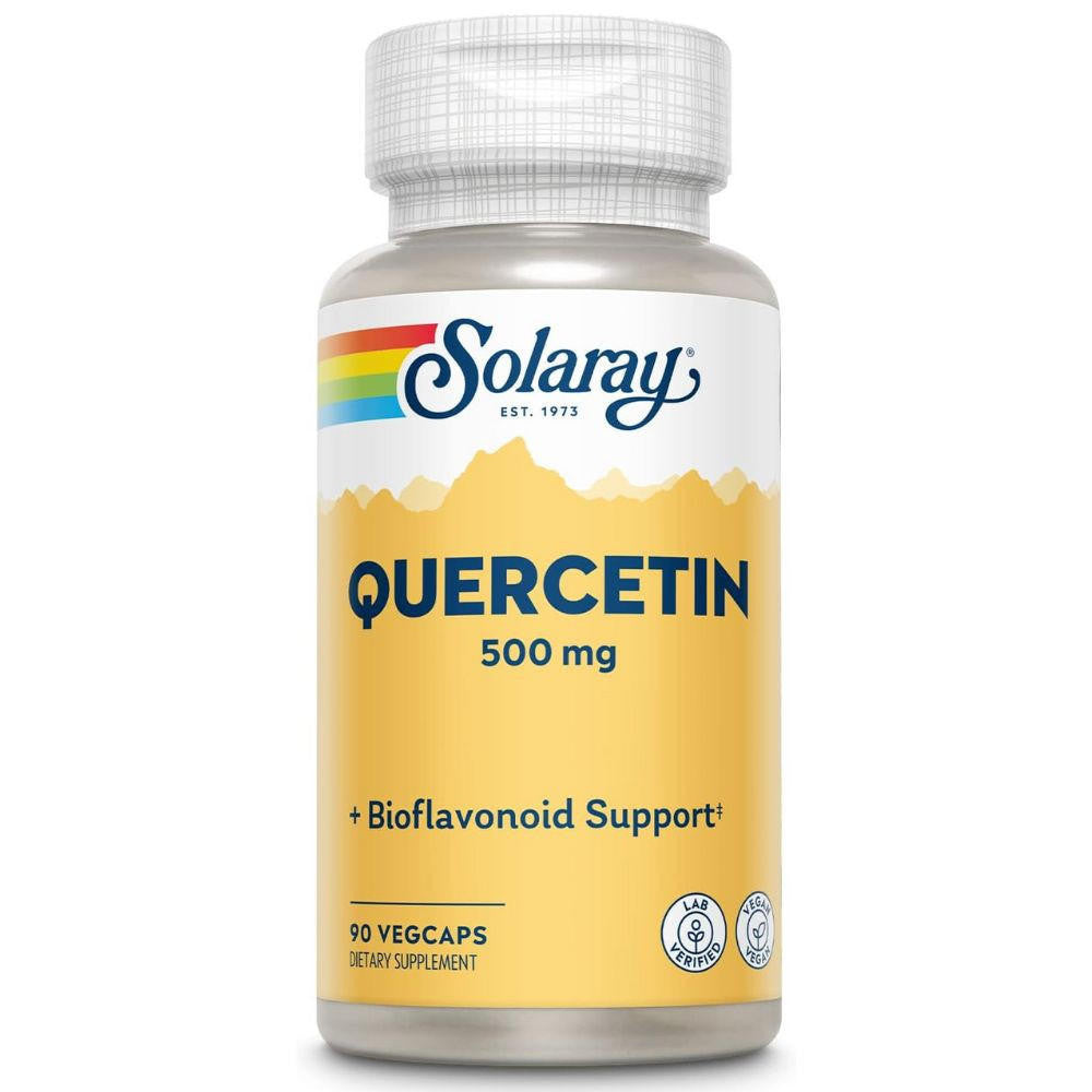  Solaray Non-Citrus Quercetin 500mg 90 Capsules 