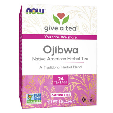 Now Foods Ojibwa Tea Bags 24 Bags 