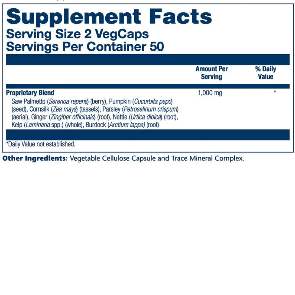  Solaray Prostate Blend SP-16 100 Capsules 