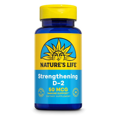  Nature's Life D-2 2000IU 90 Capsules 