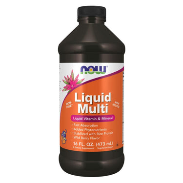 Now Foods Liquid Multi Berry 16 Oz