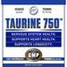  Hi-Tech Pharmaceuticals Taurine 750 120 Capsules 
