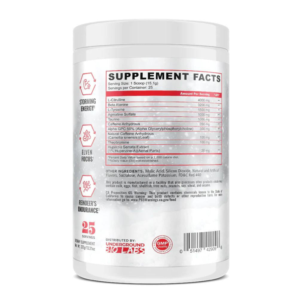  Panda Supps PANTA Pre-Workout 25 Servings Reindeer's Blood 