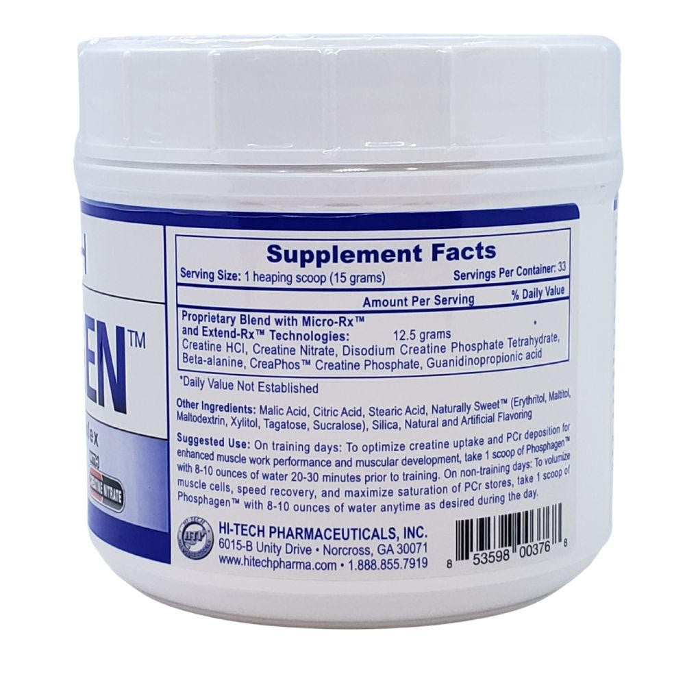  Hi-Tech Pharmaceuticals Phosphagen Exotic Fruit 500 Grams 