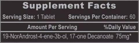  Hi-Tech Pharmaceuticals Decabolin 60CT 