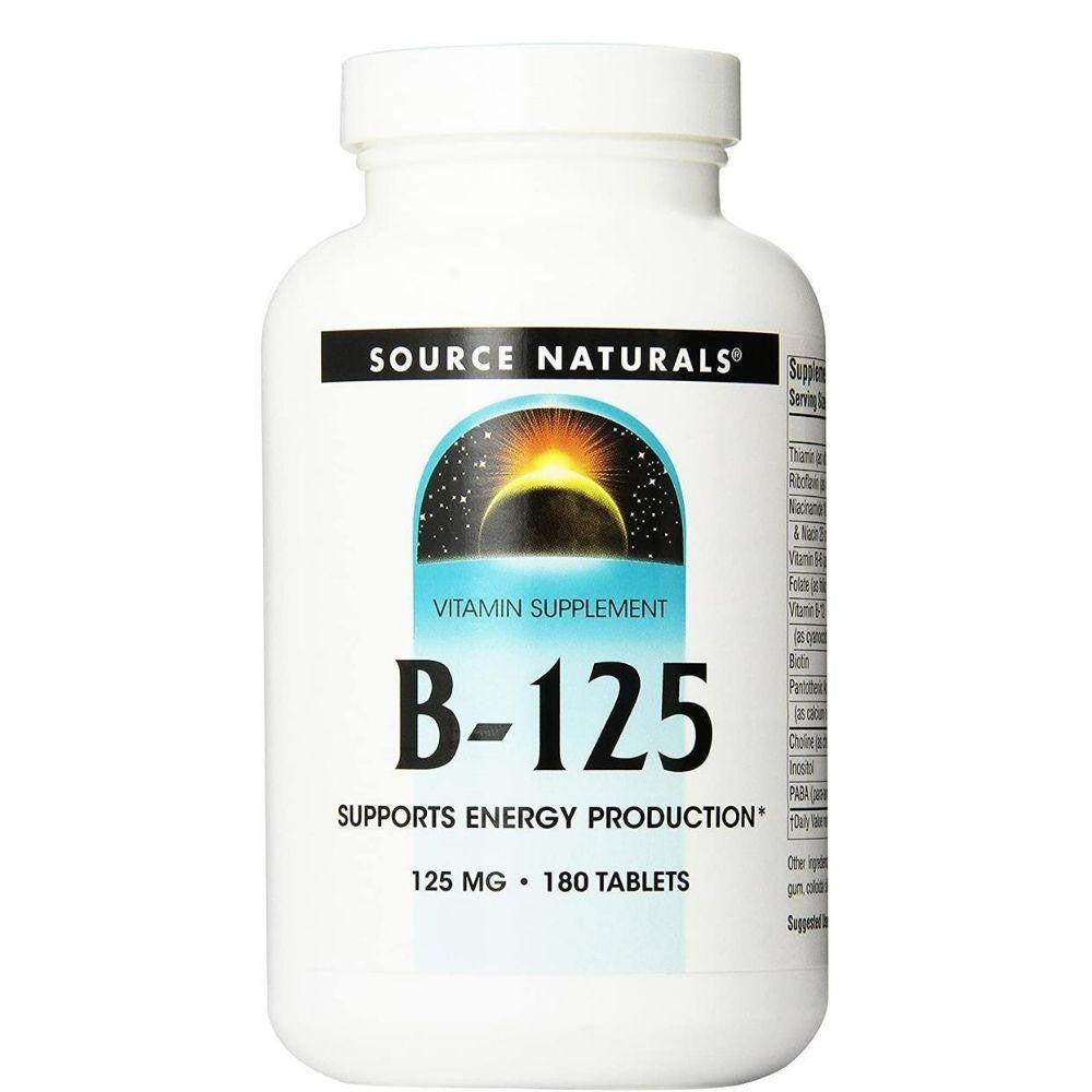  Source Naturals B-125 125mg 90 Tablets 