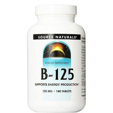  Source Naturals B-125 125mg 90 Tablets 