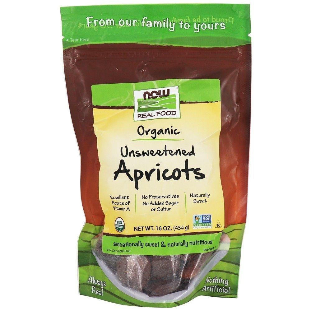  Now Foods Organic Apricots (Unsweetened) 1lb 