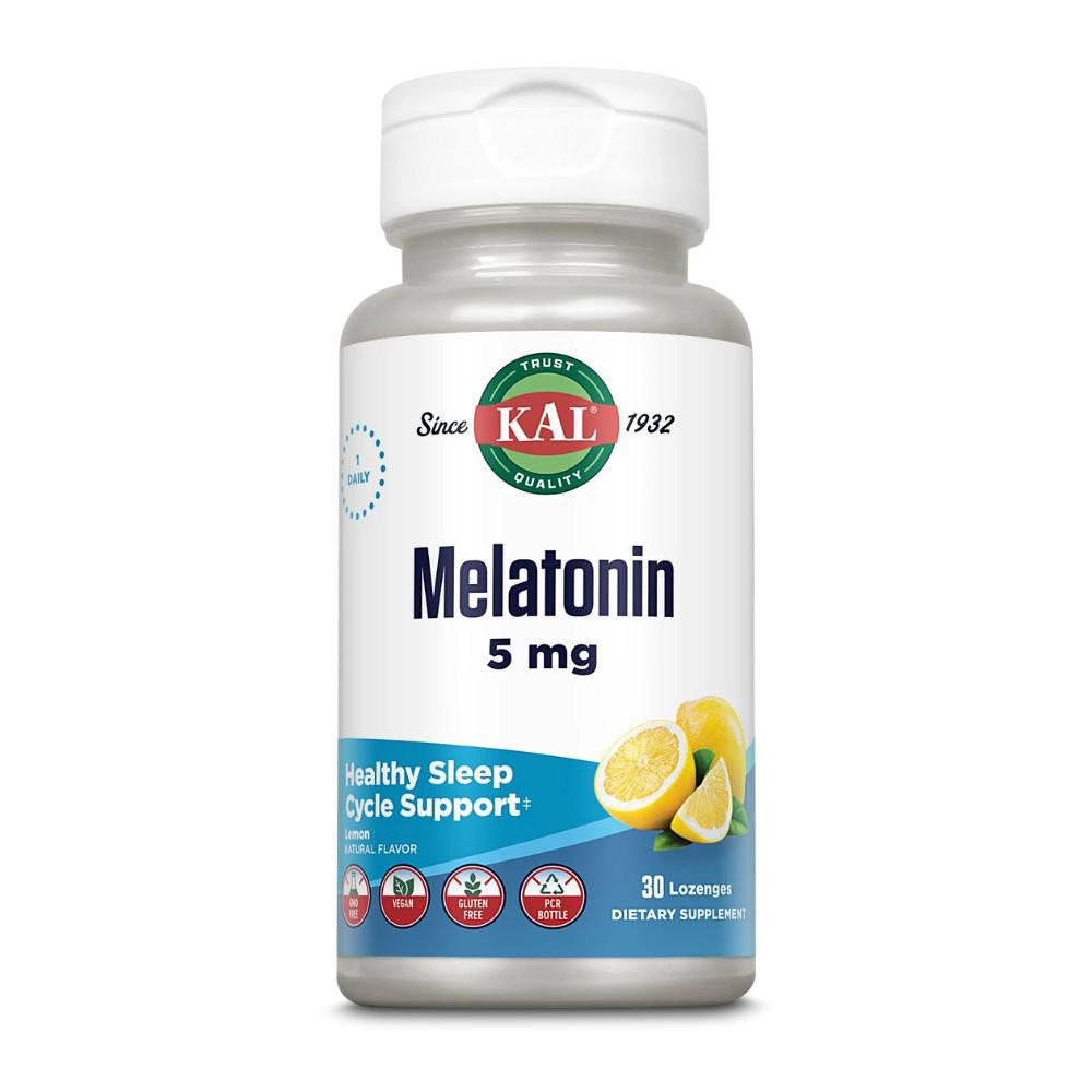 Kal KAL Melatonin Lemon Flavor 5mg 30 Lozenges 