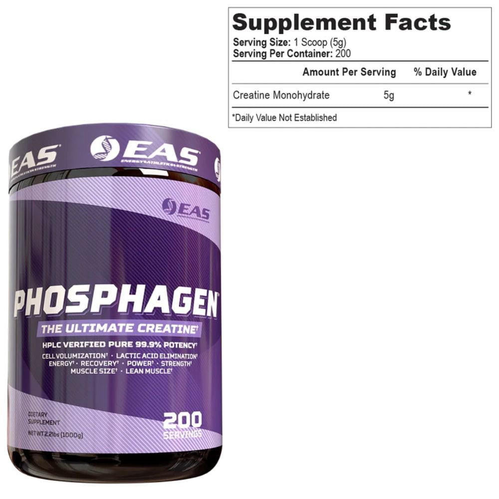  EAS Phosphagen Creatine 1000 Grams 
