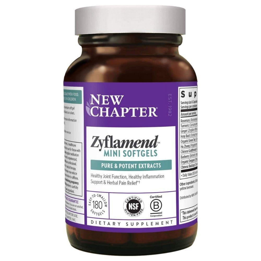  New Chapter Zyflamend Tiny Caps 180 Softgels 