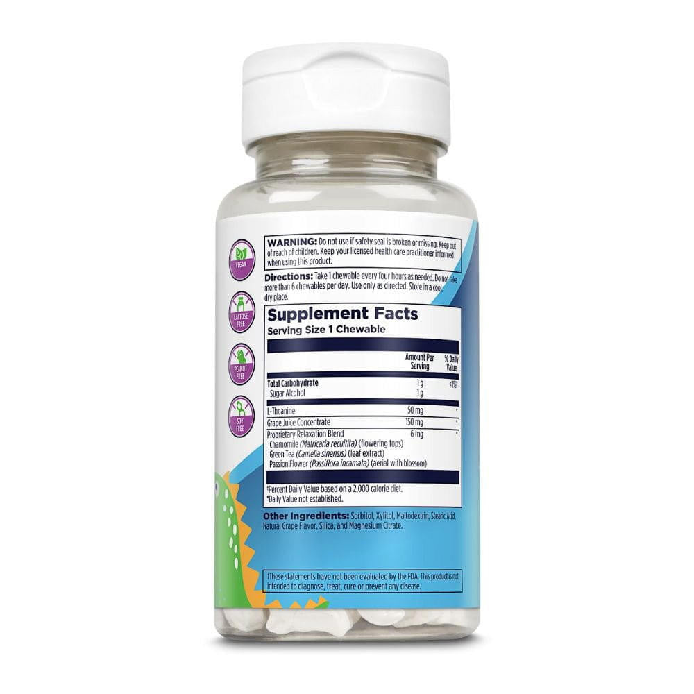 Kal KAL Relax-A-Saurus Grape 30 Capsules 