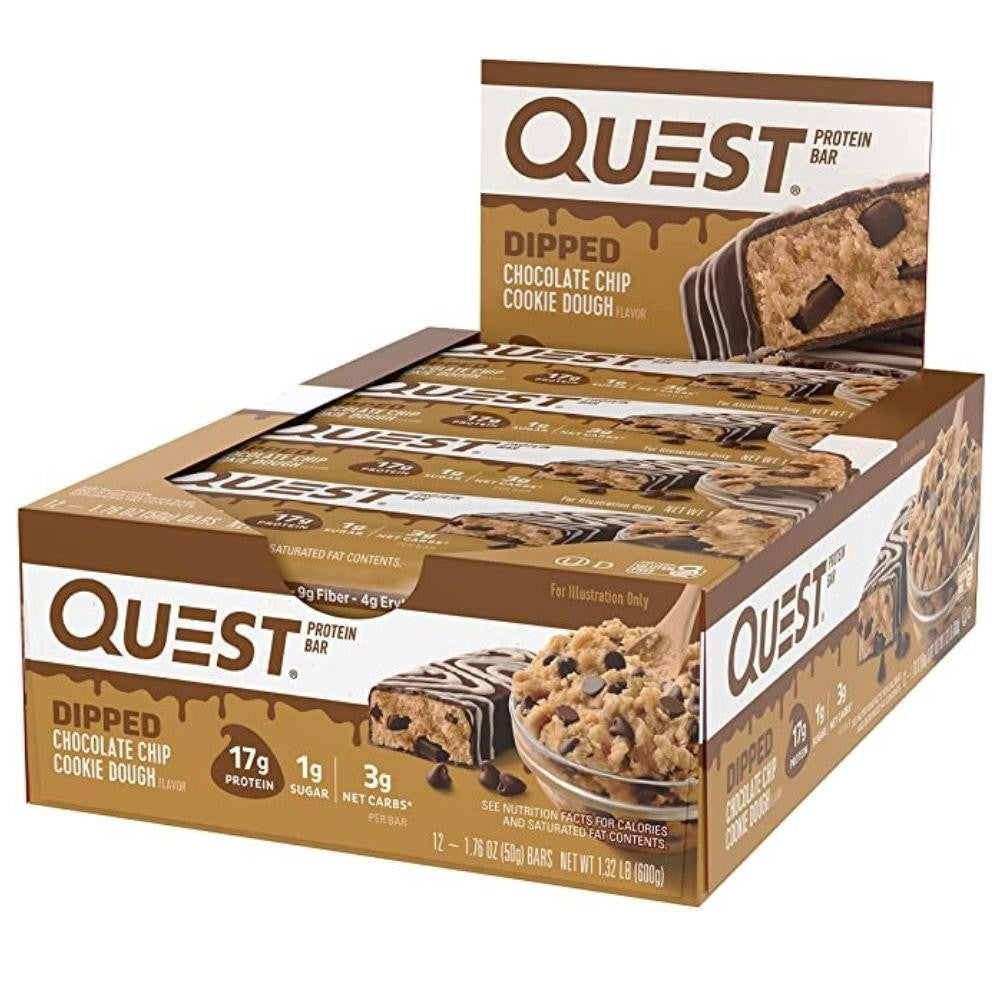 Quest Nutrition Quest Bar Dipped 12 Box 