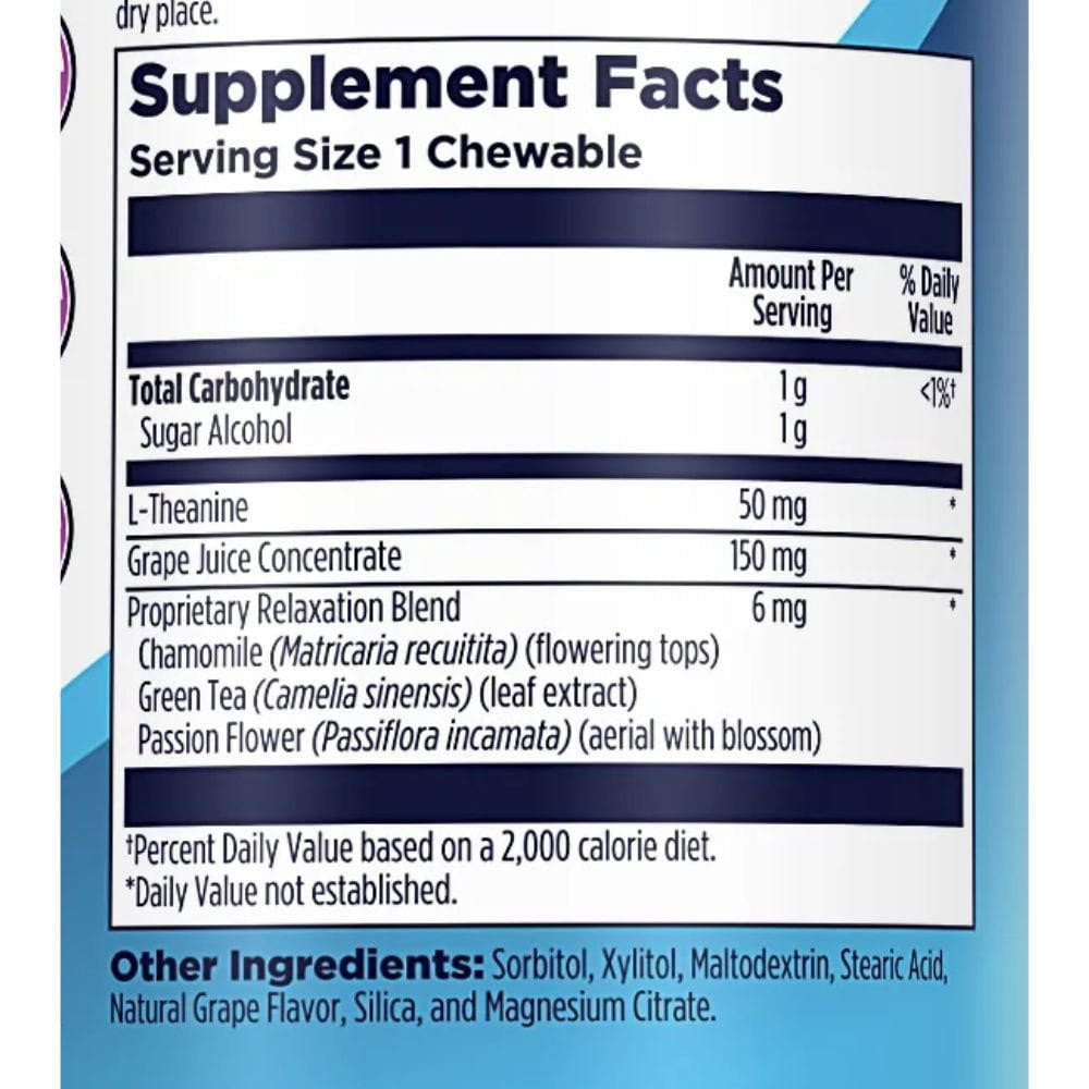 Kal KAL Relax-A-Saurus Grape 30 Capsules 