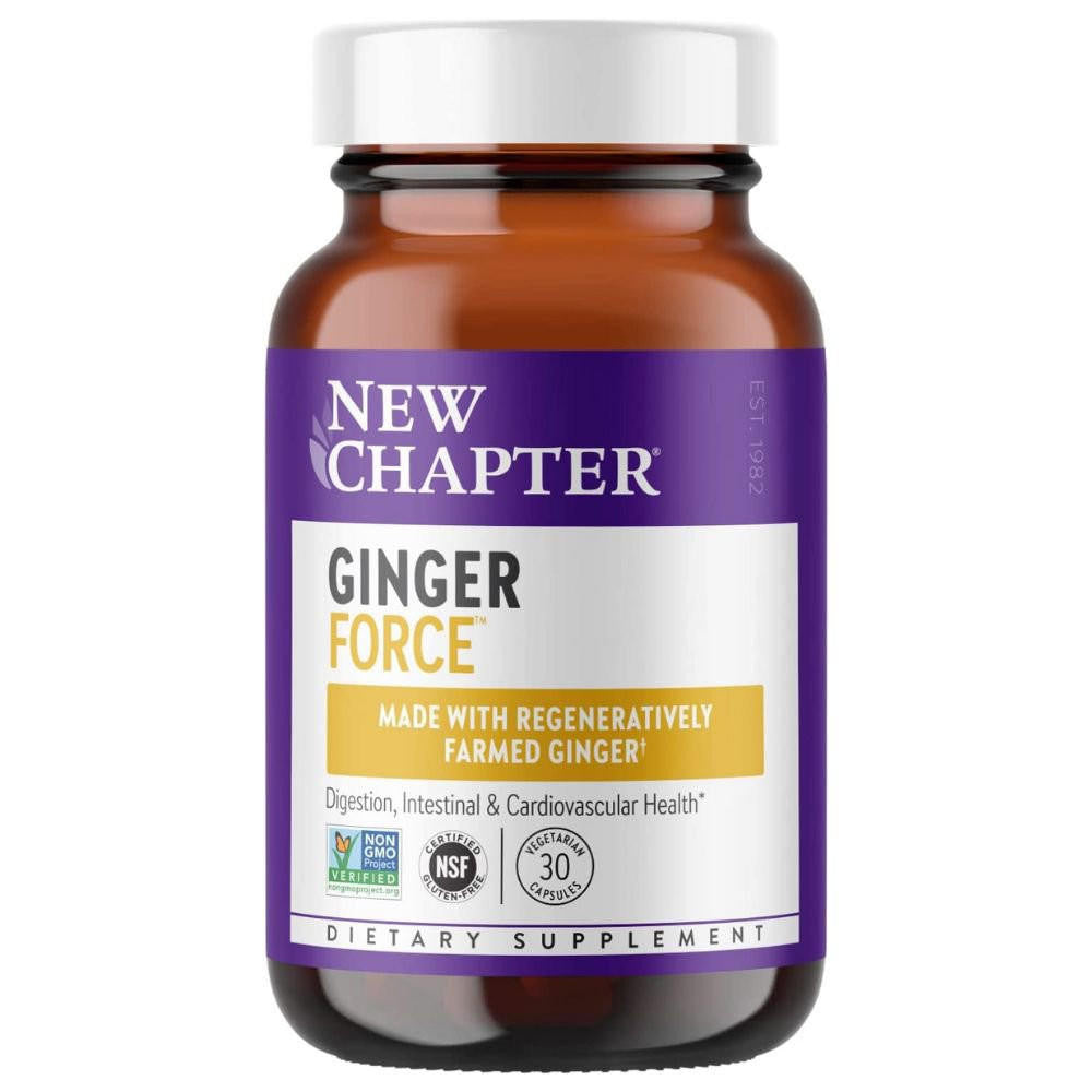  New Chapter Ginger Force 60 Vegetable Caps 