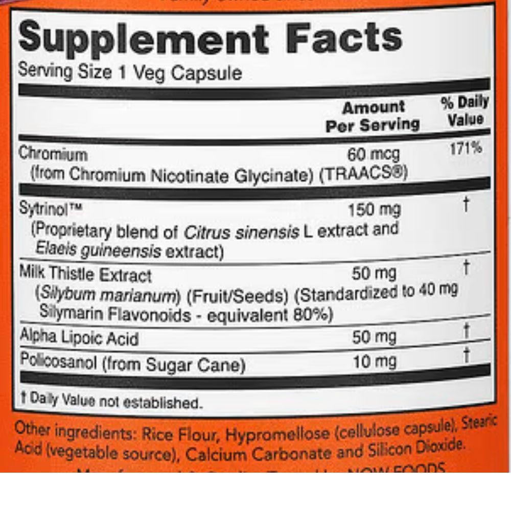 Now Foods Sytrinol 120 Capsules 