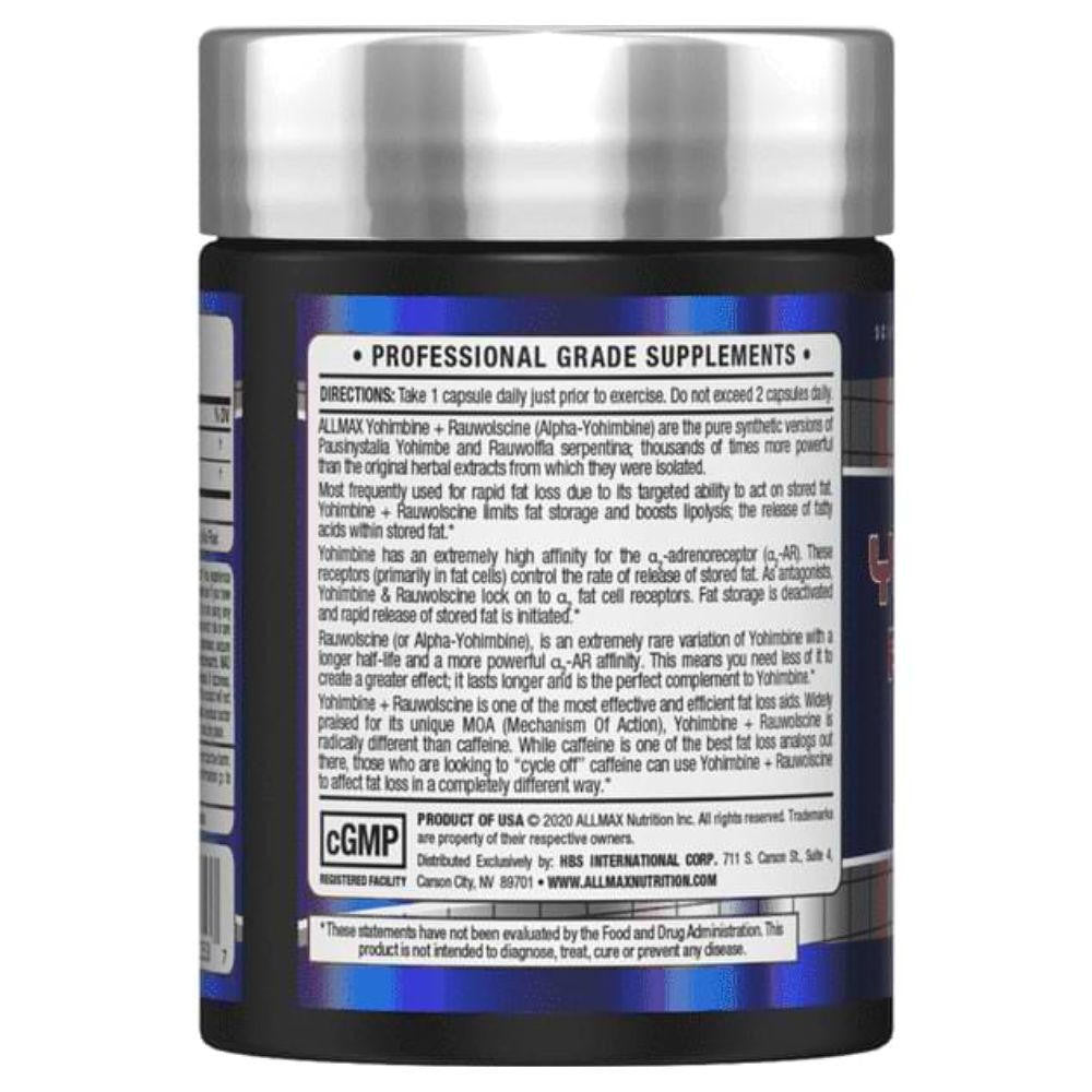  Allmax Nutrition Yohimbine HCL 60 Caps 