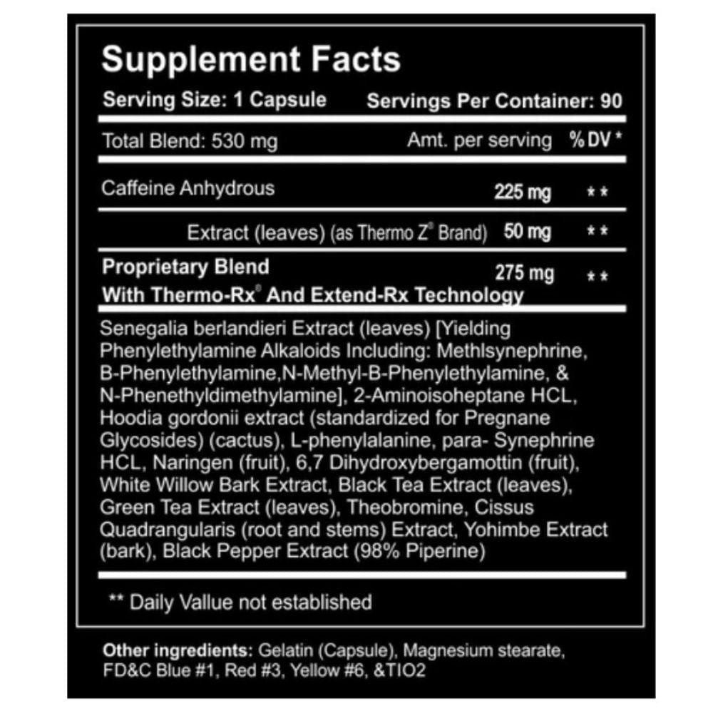  Innovative Labs Diablos ECA Fire Caps 90 Caps 