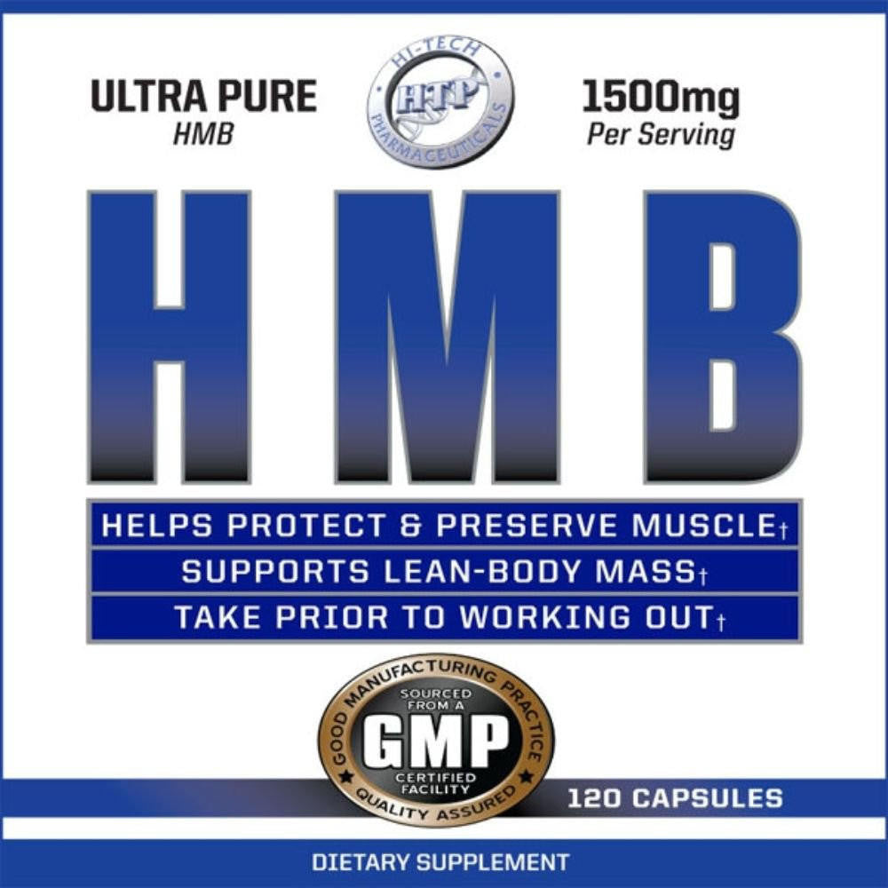  Hi-Tech Pharmaceuticals HMB 1500mg 120 Capsules 