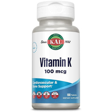 Kal KAL Vitamin K 100mcg 100 Tablets 