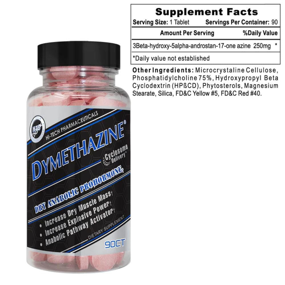  Hi-Tech Pharmaceuticals Dymethazine 90 Tablets 