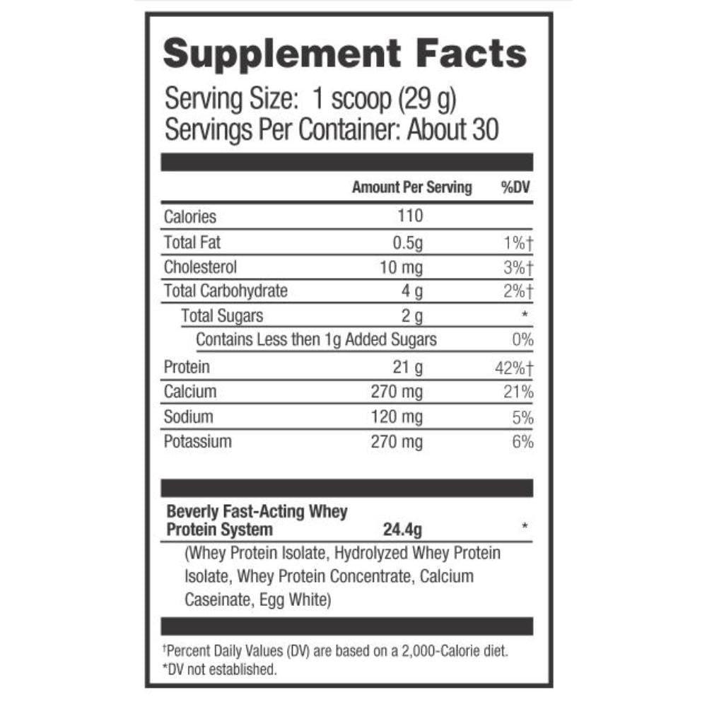  Beverly International Muscle Provider Protein 30 Servings 