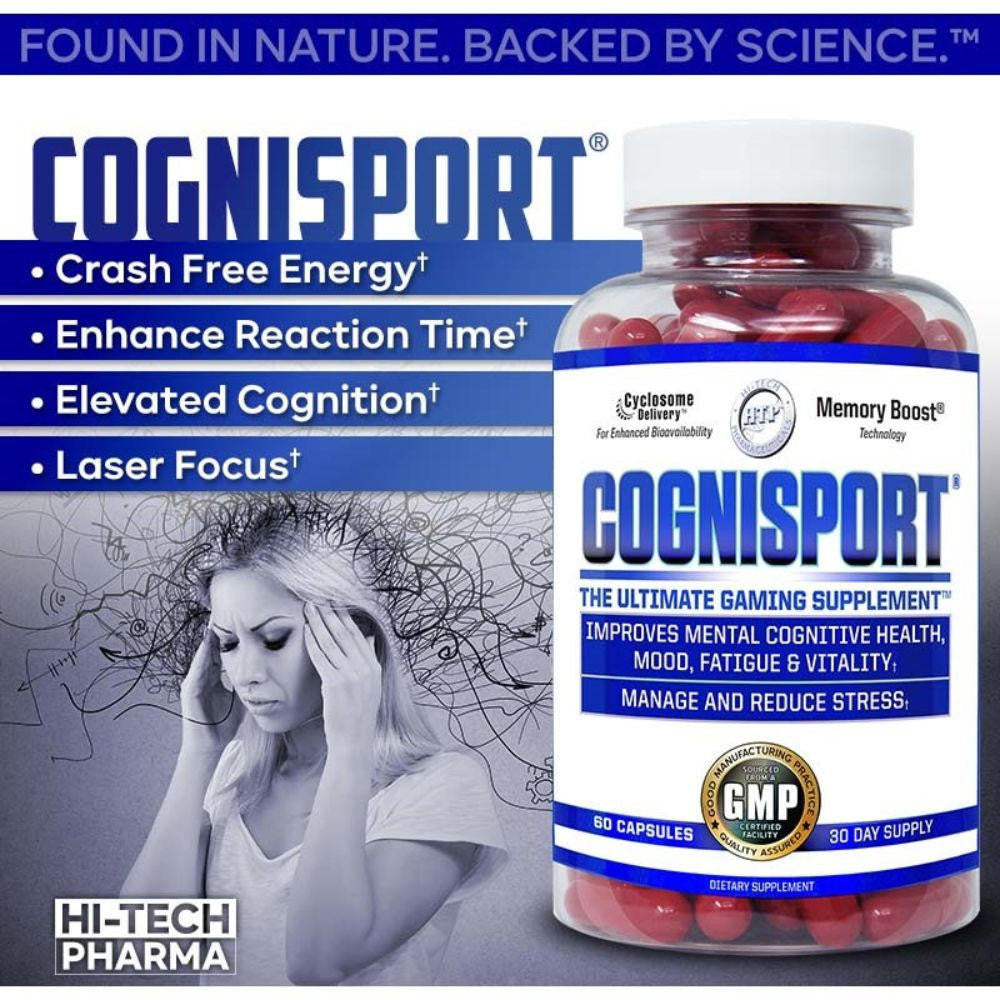  Hi-Tech Pharmaceuticals Cognisport 60 Tablets 