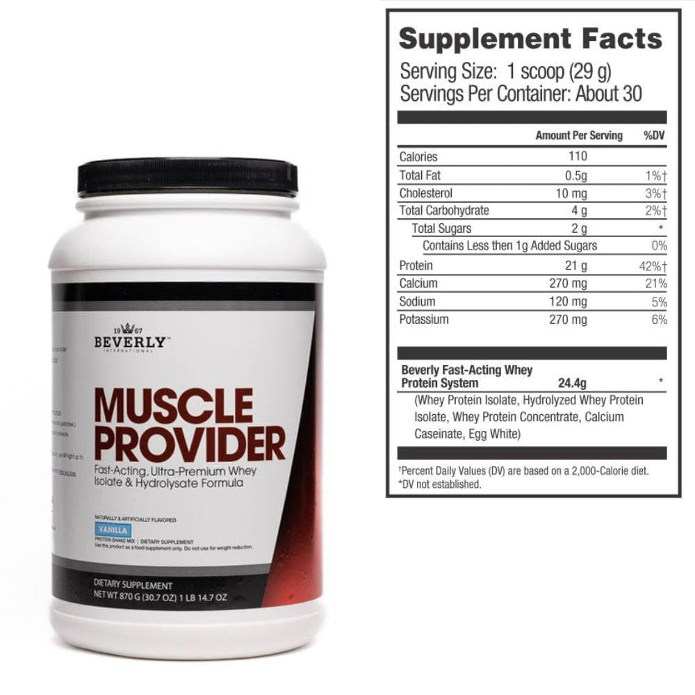  Beverly International Muscle Provider Protein 30 Servings 