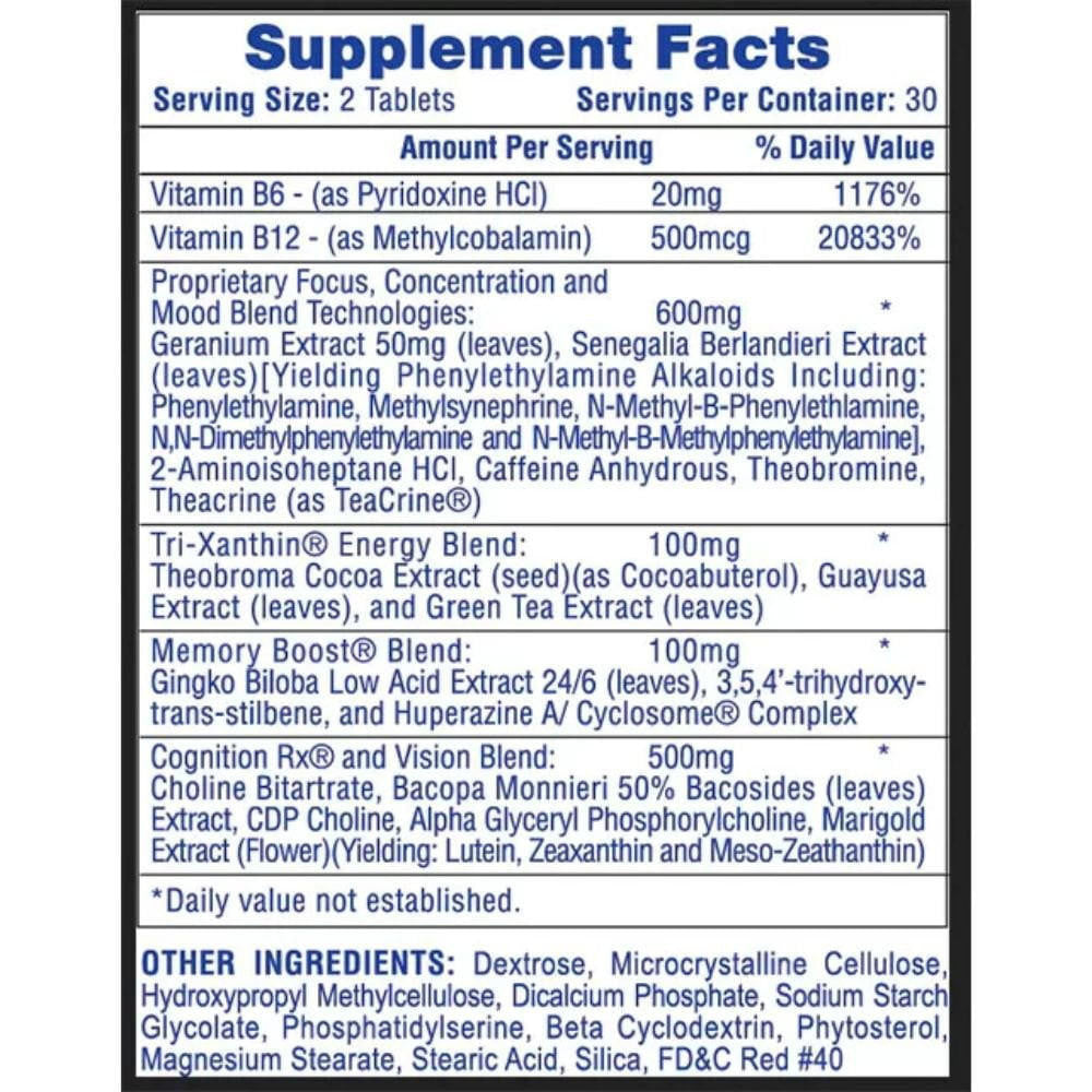  Hi-Tech Pharmaceuticals Cognisport 60 Tablets 