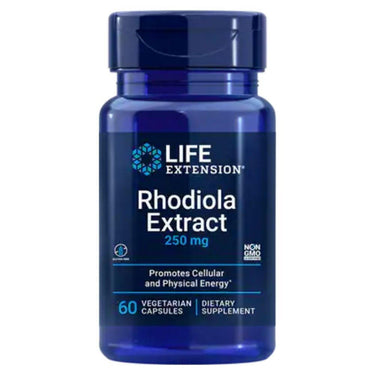  Life Extension Rhodiola / Golden Root 250mg 60 Vegecaps 