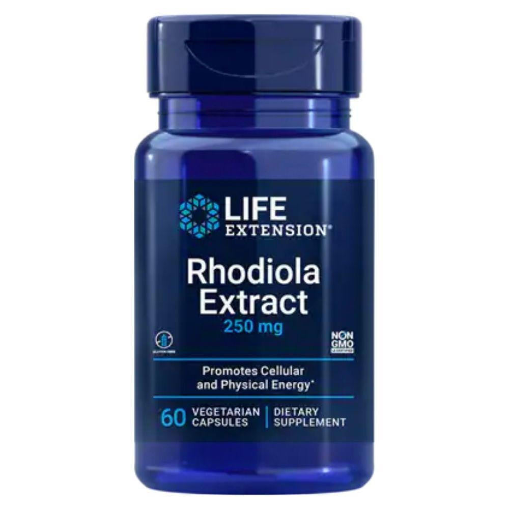  Life Extension Rhodiola / Golden Root 250mg 60 Vegecaps 
